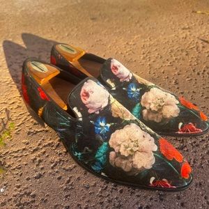 Paul Smith Velvet Loafers Dress Shoe UK 10 US 11